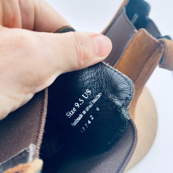 Thursday Boots Co Womens 9.5 Brown Suede Pull On Chelsea Ankle - Picture 5 of 10